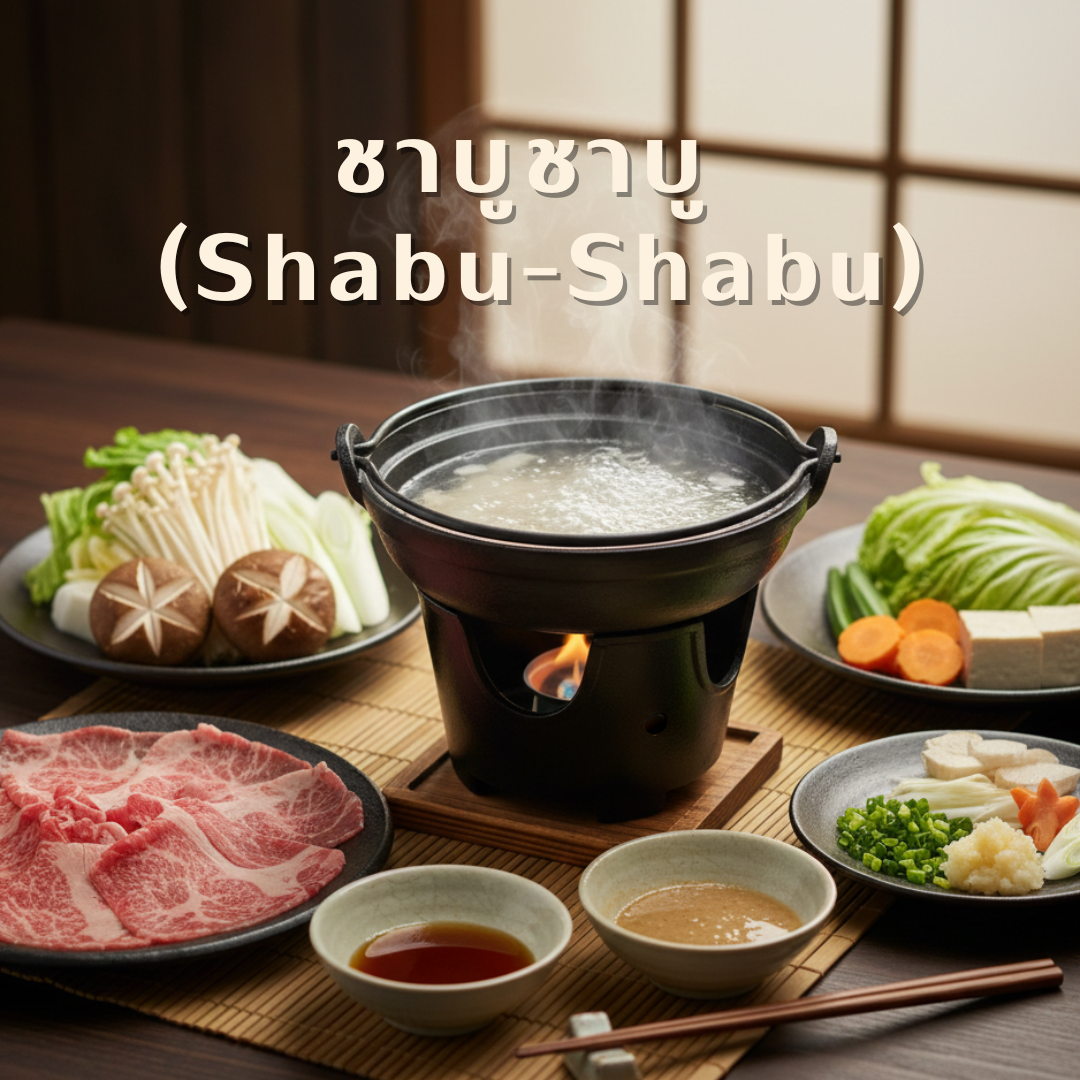 6. ชาบูชาบู (Shabu-Shabu)