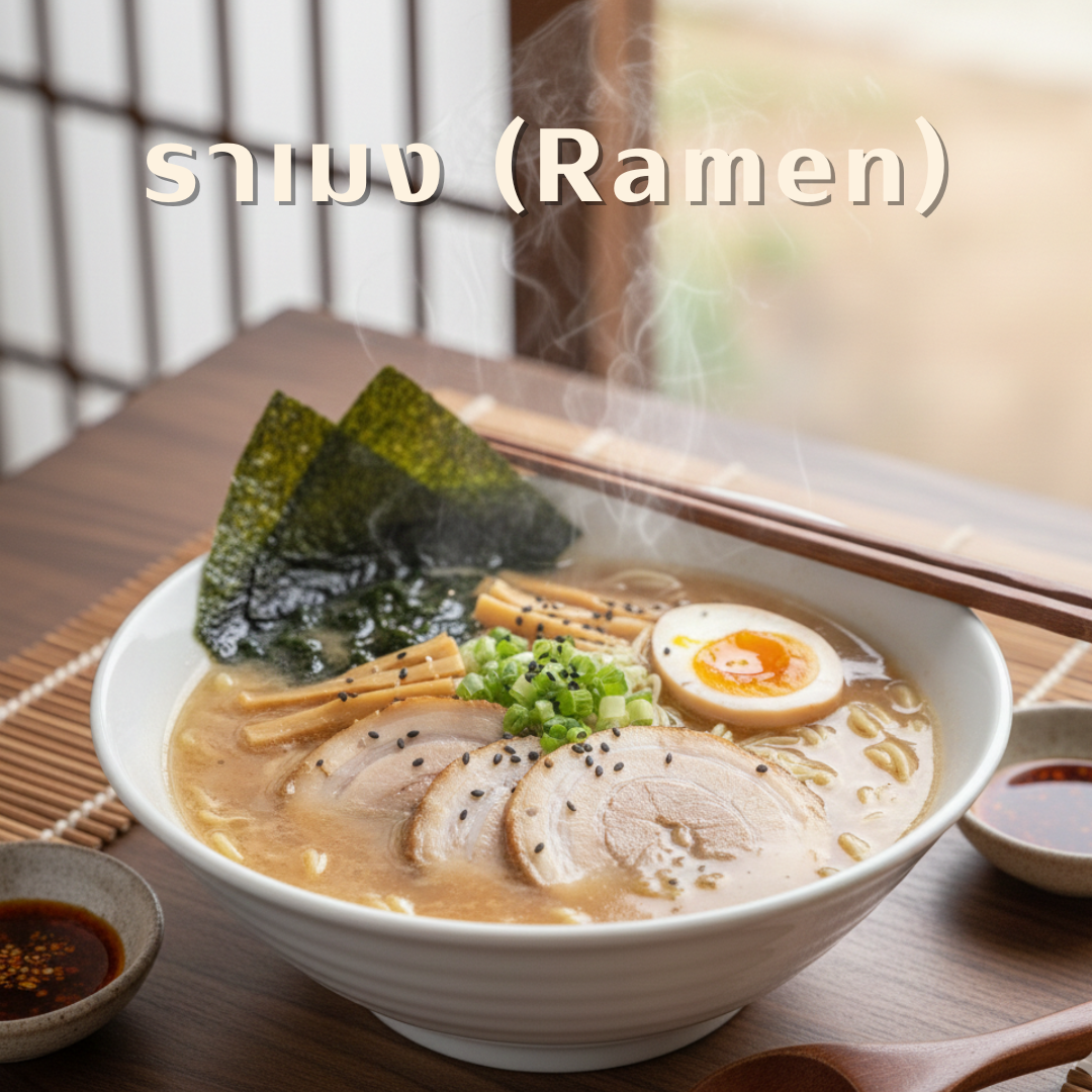 3. ราเม็ง (Ramen)