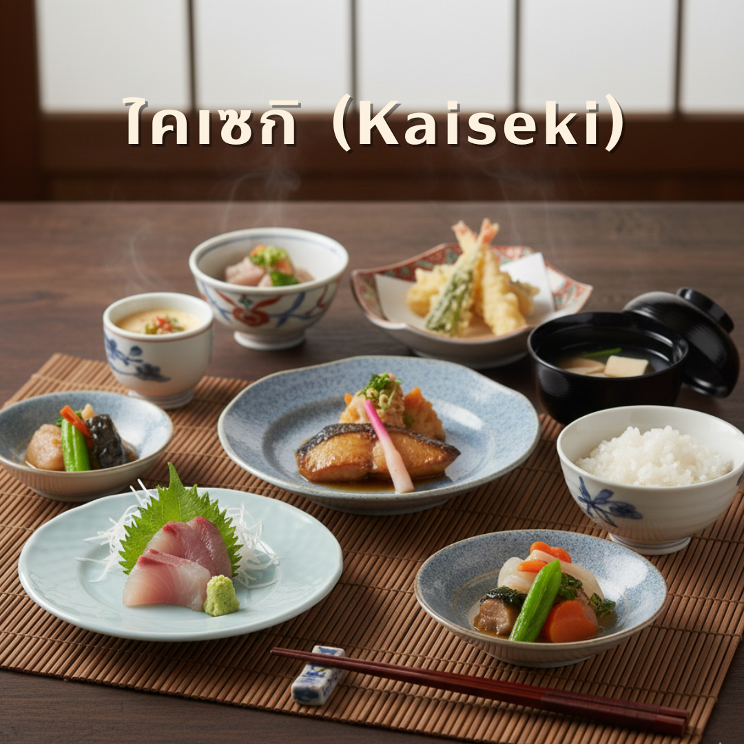 14. ไคเซกิ (Kaiseki)